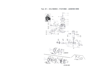 Cylinder - Stempel - Krumtap